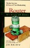 GMC  METHODS OF WORK: ROUTER BOOK �10.95 Methods Of Work: Router
The Best Tips From
25 Years Of Fine Woodworking
Jim Richey
The Third In A Series,
Router Contains The Best 200 Router Tips Offering
An Excellent Jig, Technique
Or Soluti