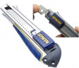 IRWIN PRO-TOUCH 18MM SNAP-OFF KNIFE WITH 5 BLADES �9.24 Irwin Pro-touch 18mm Snap-off Knife With 5 Bladesauto-load Feature - As Used Blade Is Ejected, A Newblade Is Automatically Loaded Into Place.1. Push Slider Button Forward To Eject Used Blade.2. Move S
