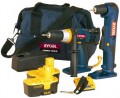 RYOBI ONE+ 18V COMBI/ANGLE DRILL KIT was�159.99 �129.99 Ryobi One+ 18v Combi/angle Drill Kit.specifications:cdi-1802m One+ Combi Angle Drill Kit 18 Volt13mm Keyless Chuck2 Gear Ranges: 0-400/ 0-1400rpmmax. Drilling Capacities:wood 32mmsteel 13mmmasonary 13
