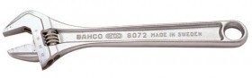 BAHCO   8072C  CHROME ADJUSTABLE WRENCH 10IN
