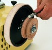 SCHEPPACH PROFIELD LEATHER HONING WHEEL (FOR TIGER2000/2500) �42.95 Scheppach Profield Leather Honing Wheel (for Tiger2000/2500)profiled Leather Honing Wheel For Inner Surfaces Of Hollow Chisels And Tools.