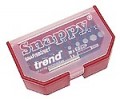 TREND SNAP/SB2/SET SNAPPY SCREWDRIVER BIT SET 2 31 PCS �13.29 Magnetic Screwdriver Bit Set - 31 Piece
Comprises Magnetic Holder And 30 Assorted 25mm Screwdriver Bits In A Plastic Case With Belt Clip. Includes 3 Pozi�, 3 Phillips�, 4 Flats, 10 Torx�, 7 Hex & 3 S