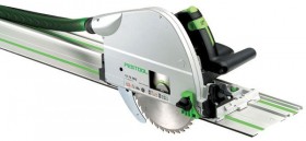 FESTOOL 561514 TS75EBQ-PLUS-FS 240V 210MM PLUNGE SAW WITH 1.4M GUIDE RAIL & T-LOC CASE