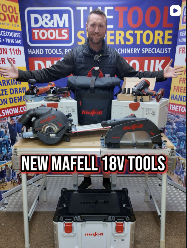 New 18v cordless tools from Mafell