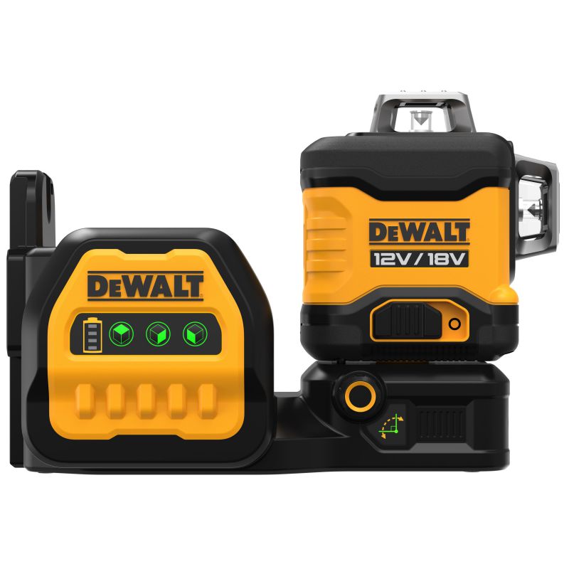 Dewalt DCE089NG18XJ 18V 3x360° Green Beam MultiLine Laser Bare Unit