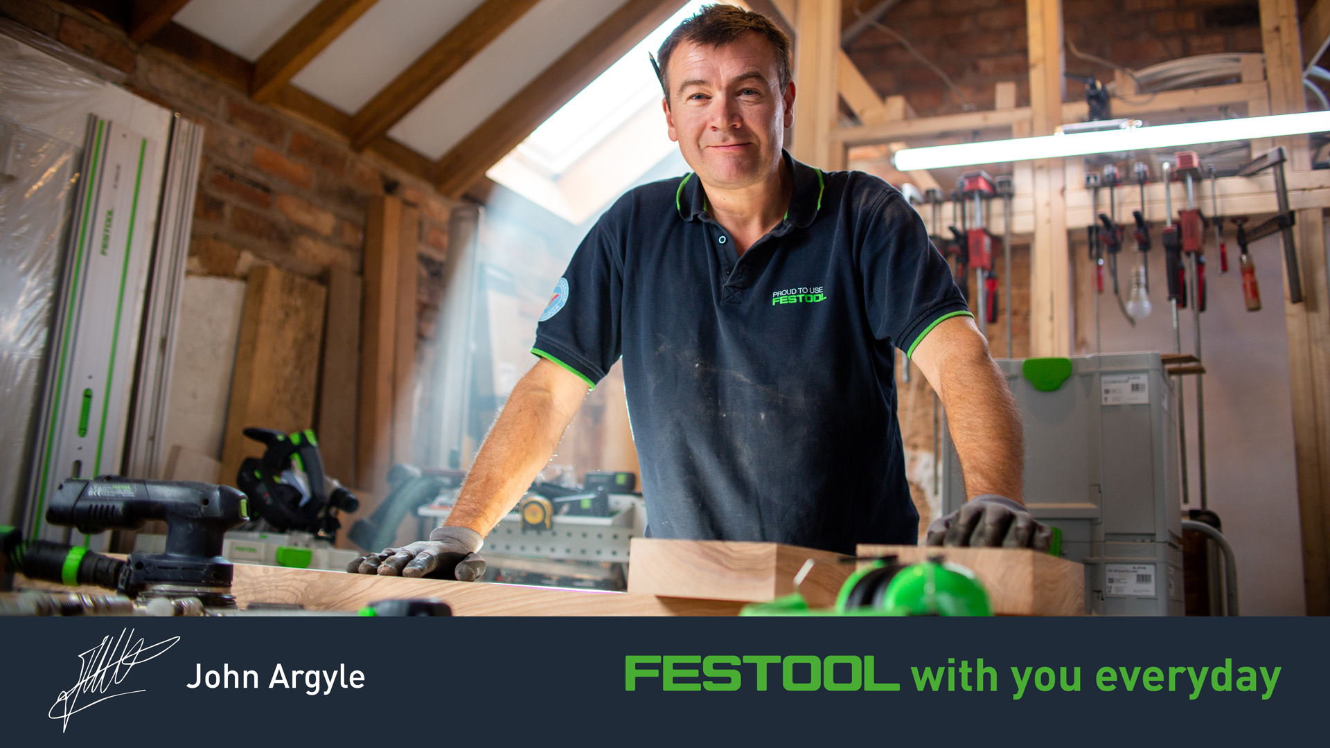 John Arglye - Festool with you everyday