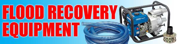 Flood Recovery Equipment Available from Stock