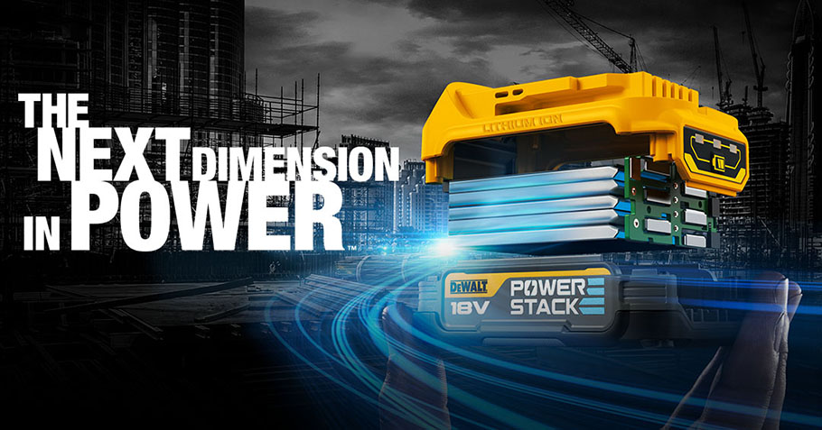 DeWALT POWERSTACK - The next dimension in power