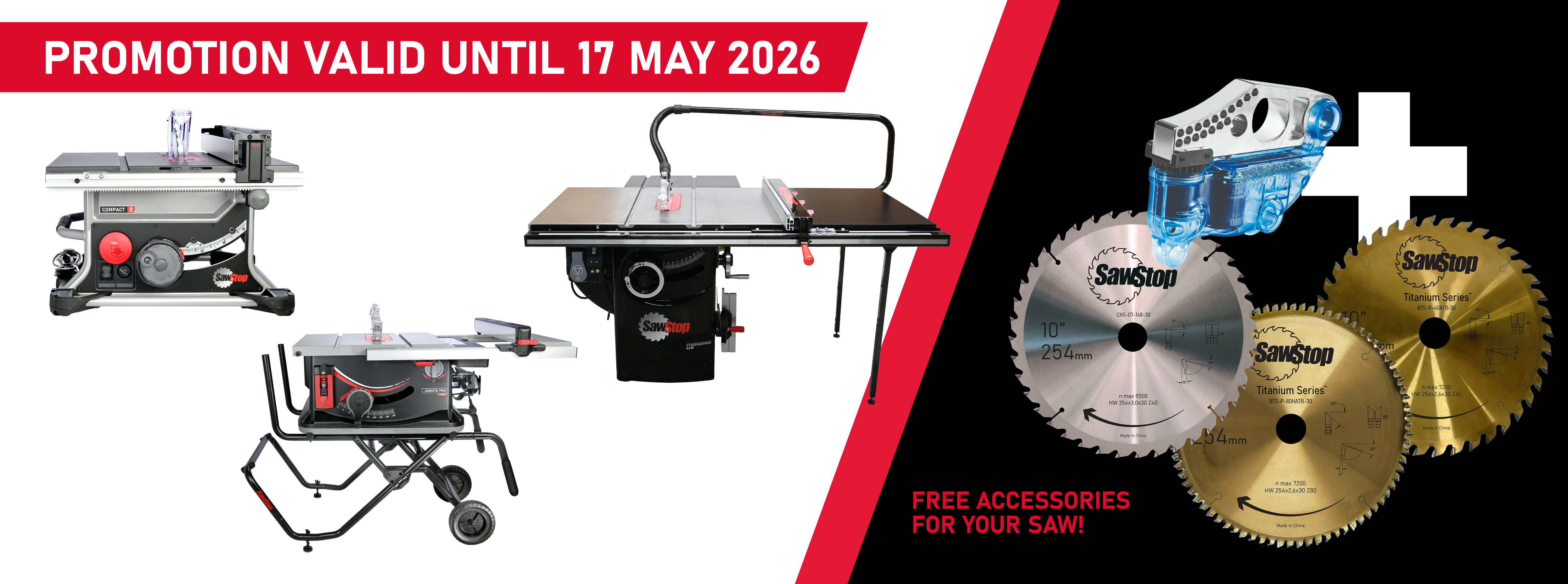 Saws Stop Spring Promotion