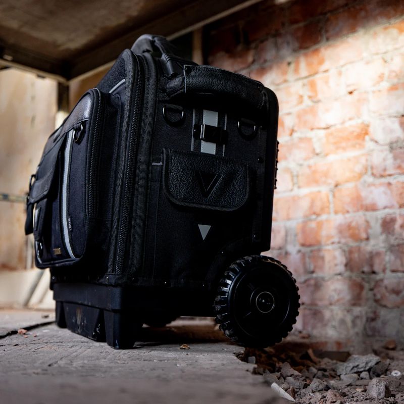 Velocity Pro Gear Rogue 600 Wheeler Shadow Black Worlds FIRST Trackable  Tool Bag!