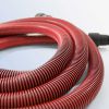 Click For Bigger Image: The hose is antistatic. The user is thus protected against electrostatic discharges (electric shock), and dust residue is less likely to cling to the hose.