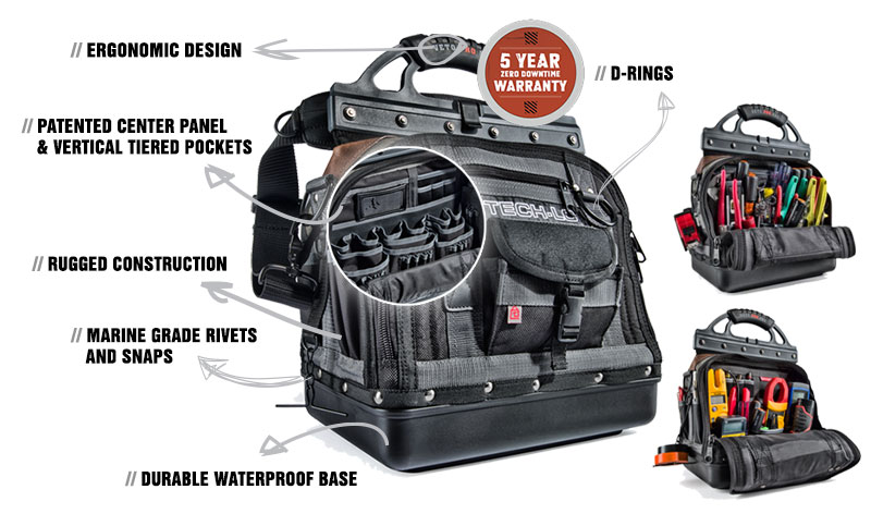 LC Small Compact Tool Bag for Tool Storage - VetoProPac