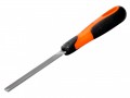 Bahco 1-100-06-1-2 Hand Bastard File 6in £12.49 Bahco Ergo™ Handled Flat File For High-alloy Tool Steel And Sharpening Of Heavy Implements. Deburrs And Files Flat Surfaces, Sharp Corners And Shoulders. High Removal Rate. Edges And Surfaces Ar