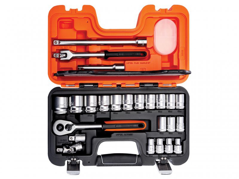 Bahco S240 Socket Set 24 Piece 1/2in Drive 