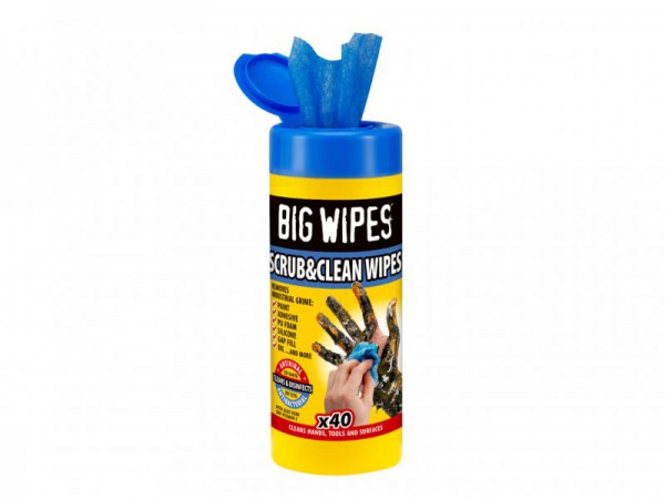 Big Wipes Industrial Plus+ 40 (Blue Top)
