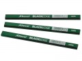 B/EDGE 34332 HARD 218 CARD 12 PENCILS GREEN £11.99 Blackedge Carpenters Pencils Of Oblong Section Which Can Be Sharpened To A Chisel Shaped Edge. This Eliminates The Tendency Of A Pointed Pencil To Follow The Grain. Available In Three Grades - Green