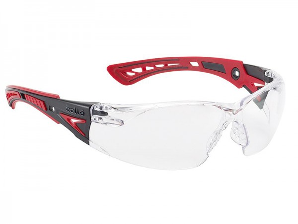 Bolle Safety Rush+ Platinum Safety Glasses - Clear