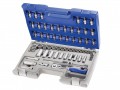 Britool 3/8inch Drive Socket Set (61 Piece) £115.90 The Britool E031806b 61 Piece 3/8 Inch Socket And Accessory Set Includes The Following:
3/8 Inch Standard 12-point Sockets: 6 - 7 - 8 - 9 - 10 - 11 - 12 - 13 - 14 - 15 - 16 - 17 - 18 - 19 - 20 - 21 -