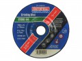 Faithfull Dep Centre Grind Disc 100x6x16 Stone £1.19 Depressed Centre Stone Grinding Discs Are Manufactured Using Silicone Carbide Abrasive Grit With Fibreglass Reinforcing And Resin Bonded To Provide Both Safety And Optimum Cutting Performance. Use In 