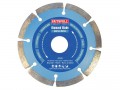 Faithfull Contract Diamond Blade 115mm  £4.99 This Faithfull Contract Diamond Blade Has Sintered, Diamond Impregnated Segments. Ideal For General Cutting, Such As Cutting Tiles, Paving Slabs, Breezeblocks And Brickwork.  Available In Three Popula