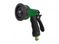 Faithfull Garden Spray 8 Pattern £12.19 The Faithfull Garden Spray Gun Delivers Nine Patterns - Cone, Fan, Flat, Angle, Jet, Mist, Soaker, Shower And Quad. By Turning The Front Facing Selector Nozzle To One Of Nine Positions.  The Gun Featu