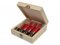 Faithfull Set (4) 1/2in Shank Kitchen Work Top Cutters £25.99 This Faithfull 4 Piece Router Bit Set Is For Use With Kitchen Worktop Jigs. Tungsten Carbide Bits Suitable For All Routers With 1/2in Collet.  Contains:  3 X 1/2in Shank Straight: 12.7mm X 60mm, 12.7m