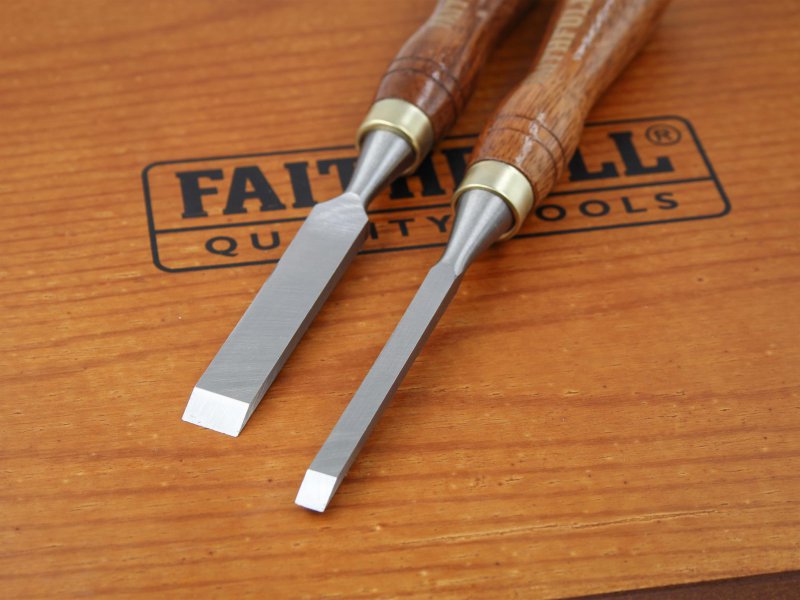Faithfull Woodcarving Set of 12 in Case, at D&M Tools