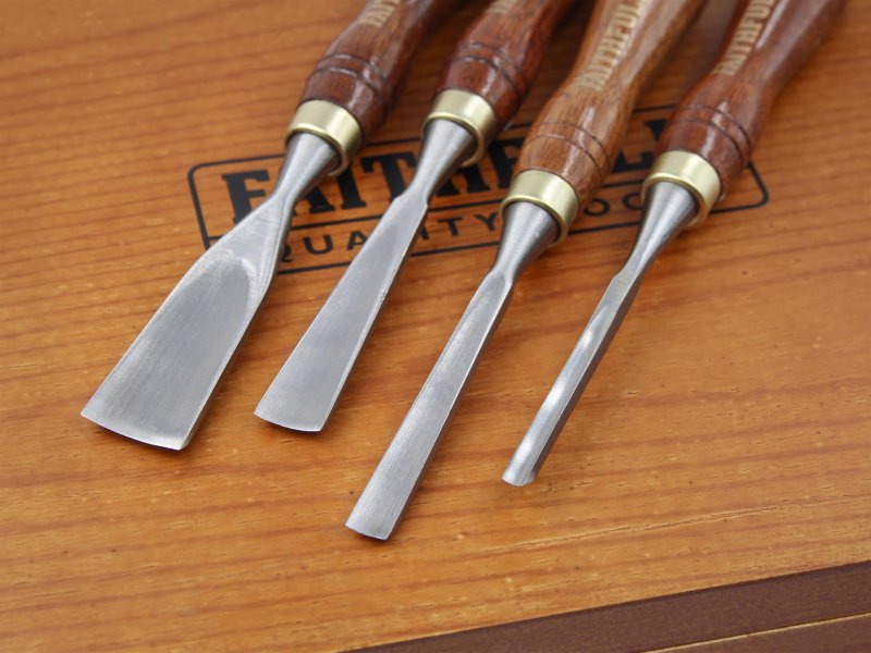 Faithfull Woodcarving Set of 12 in Case, at D&M Tools