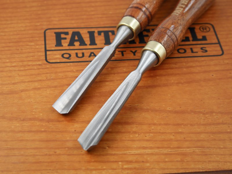 Faithfull Woodcarving Set of 12 in Case, at D&M Tools