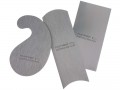 Footprint 242 Shaped Scraper Set £18.99 A 3 Piece Shaped Cabinet Scraper Set. Made From The Finest European Steel. Ideal For The Fine Finishing Of Wood. Comprises:- 1 Oblong Scraper1 Curved Scraper1 Goose Neck Scraper