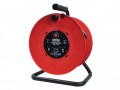 Faithfull Cable Reel 25m 13a 230v £45.99 Faithfull Open Drum Cable Reel With Twin 240v Sockets. The 1.25mm² Cable Is Fitted With A Standard 240v Plug. For Added Safety, The Reel Is Fitted With A Thermal Overload Protection System To Pre