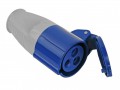 Faithfull Power Plus Blue Socket 240v 16amp £5.19 Faithfull Power Plus 16a Socket For Use With Trailing Leads, With Weatherproof Protective Flap And Brass Connections. 240v.