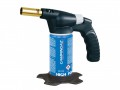 Camping Gaz TH 2000 Handy Blowlamp With Gas £27.89 The Campingaz Handy Blowlamp Has A Highly Ergonomic, Shock-resistant Polypropylene Handle For Comfortable Use. The Brass Burner Produces A Flame Which Allows Fine Adjustment Via A Nozzle. It Can Be Op