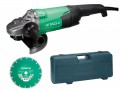 Hitachi G23ST 230mm Grinder with Diamond Blade & Case 2000 Watt 240 Volt £109.95 The Hitachi G23st Grinder Has A Labyrinth Construction That Protects The Motor From Dust And Debris. The Powerful Motor Has Halved Stator Coils For Efficient Cooling And Offers Increased Motor Durabil