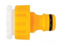 Hozelock 2175 Threaded Tap Connector 3/4in £5.94 3/4in Bsp Tap Connector Suitable For Use With 95% Of All Outdoor Taps. Includes A 1/2in Adaptor For Older Taps.the Connector Securely Attaches To The Outdoor Tap, And Converts It To The Hozelock Quick