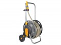 Hozelock 2435 60m Assembled Reel & 50 Metres of 12.5mm Hose £59.99 The Hozelock 2435 60m Assembled Reel Has A Small Internal Drum Diameter And An Extra-long Winding Handle, Rewinding Is Easy. This Hose Reel Has A Robust Metal Towing Handle, Oversized Soft Patterned W
