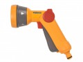 Hozelock 2669 Multi Spray Gun £15.49 Hozelock Multi Spray Gun With A Lockable Front Trigger, Which Turns Water On And Off, And An Easy-to-use Thumb-operated Flow Control Switch.
It Offers Five Spray Patterns: Powerful Jet For Cleaning