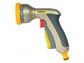 Hozelock 2691 Multi Plus Spray Gun (Metal) £29.99 The Hozelock 2691 Multi Plus Spray Gun Has A Powder Coated Die Cast Metal Body For Increased Durability And A Comfortable, Soft Touch Ergonomic Handle. It Also Features A Lockable On/off Trigger That 
