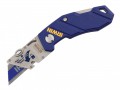 IRWIN® Folding Trapezoid Knife £10.99 The Irwin Irw10507695 Folding Trapezoid Knife Has A Quick Change Mechanism That Allows For Easy Blade Removal And Reversal Without Opening. It Also Has A Built In Wire Stripper For Convenience. The Co