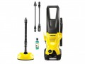 Karcher K2 Premium Home Pressure Washer 110 Bar 240 Volt was £149.95 £119.95 The Karcher K2 Premium Home Pressure Washer Is A Small, Lightweight Mobile Unit With A Detergent Tank For Occasional Use Around The Home. Complete With A Patio Cleaner And Detergent Package, The K2 Pr