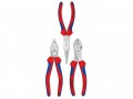 Knipex Assembly Pack Pliers Set 3 Piece £57.99 The Knipex Assembly Pack Plier Set Features The Most Popular Sizes With 2 Component, Soft-grip Handles. Contains:  1 X 03 02 180 Combination Pliers With 2 Component, Soft-grip Handles And Longer Cutti