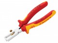 Knipex Insulation Wire Stripping Pliers VDE Grips 160mm  £34.99 The Knipex 11 06 Series Vde Insulation Strippers Are Fitted With Multi-component Grips, Vde Tested Up To 10,000v And Safe For Work Up To 1,000v. They Conform To Din En / Iec 60900. Made From Special T