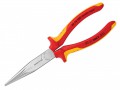 Knipex 26 16 200 SB Snipe Nose Pliers VDE £32.99 Knipex 26 16 200 Sb Snipe Nose Pliers Vde
The Knipex 26 16 Series Snipe Nose Side Cutting Pliers Are Fitted With Multi-component Grips, Vde Tested Up To 10,000v And Safe For Work Up To
