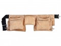 Kunys AP-427X Leather Carpenters Apron £22.99 This Kuny's Contractor-grade Work Apron Is Made From Heavy-duty Suede Leather.
The Belt Is A 2 Inch Wide Web Belt With An Interlocking Buckle And 4 Main Pockets, 6 Smaller Pockets, A Central Po