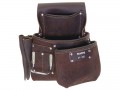 Kunys AP-450 Journeyman Half Apron £46.99 The Kunys Journeyman Half Apron Is Made From All Weather Logger Tan Leather And Features A Back Wall Pocket And Side Tool Holder. Comprises Extra Large Main Pouch With Large Reversed Front Pouch, Eas