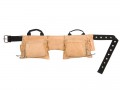 Kunys AP-527X Heavy-Duty Leather Work Apron 12 Pocket £41.99 The Kunys Ap-527x Heavy-duty Leather Work Apron Is Made From Heavy-duty Suede Leather. It Has 12 Pockets, Including: Four Main Nail And Tool Pockets, Six Smaller Pockets (for Pliers, Nail Sets, Penci