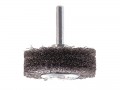 LESSMANN STEEL WIRE SHANKED W/BRUSH 50X20X0.30 £9.13 The Lessmann Wheel Brushes Are Fitted With A 6mm Shank. The Tight Filling Wire And Powerful Running Makes These Brushes Excellent Tools. These Encapsulated Brushes Have A Long Service Life Due To The
