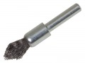 LESSMANN END BRUSH WITH SHANK D12/60 X 20H .30WR £4.55 The Lessmann End Brushes Are Fitted With A 6mm Shank For Cleaning And De-burring In Hard To Reach Areas. They Are Ideal For The Removal Of Paint And The Cleaning Of Moulds And Castings. Also For Worki