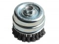 LESSMANN KNOT CUP BRUSH D80 X M14 X .50 WIRE £21.02 Knot Cup Brushes Are For Heavy-duty Use For The Preparing Of Metal Surfaces Before Painting, And The Removal Of Slag, Rust, Scale Or Concrete Waste.lessmann Knotted Brushes Are Filled With A Special S