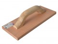 Marshalltown  Straight Grain Wood Float 12 X 5in £14.99 This Marshalltown 44 Wood Hand Float Is ¾ Inch Thick And Made Of Seasoned Redwood. It Is Ideal For Skimming And To Give A Sandy Surface Finish To Rendering Concrete Or Plaster.  Length: 305mm (